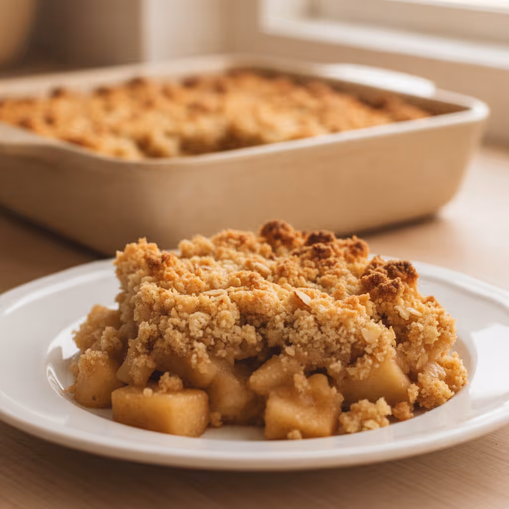 Apfelcrumble