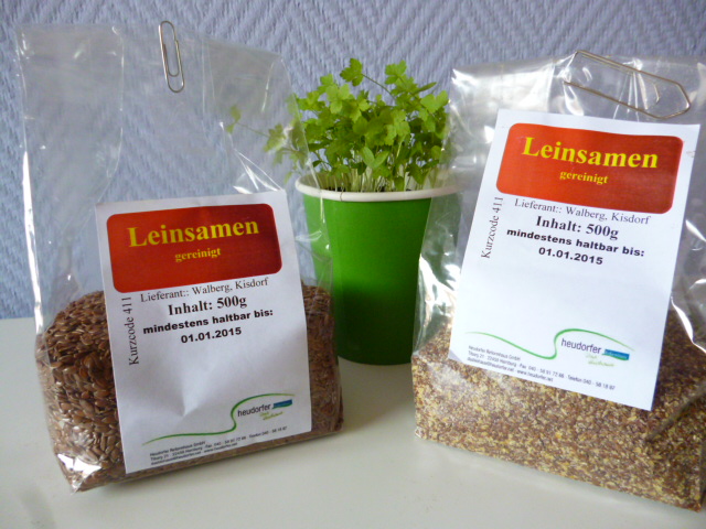 Leinsamen und Leinöl: Verwendung und Lagerung