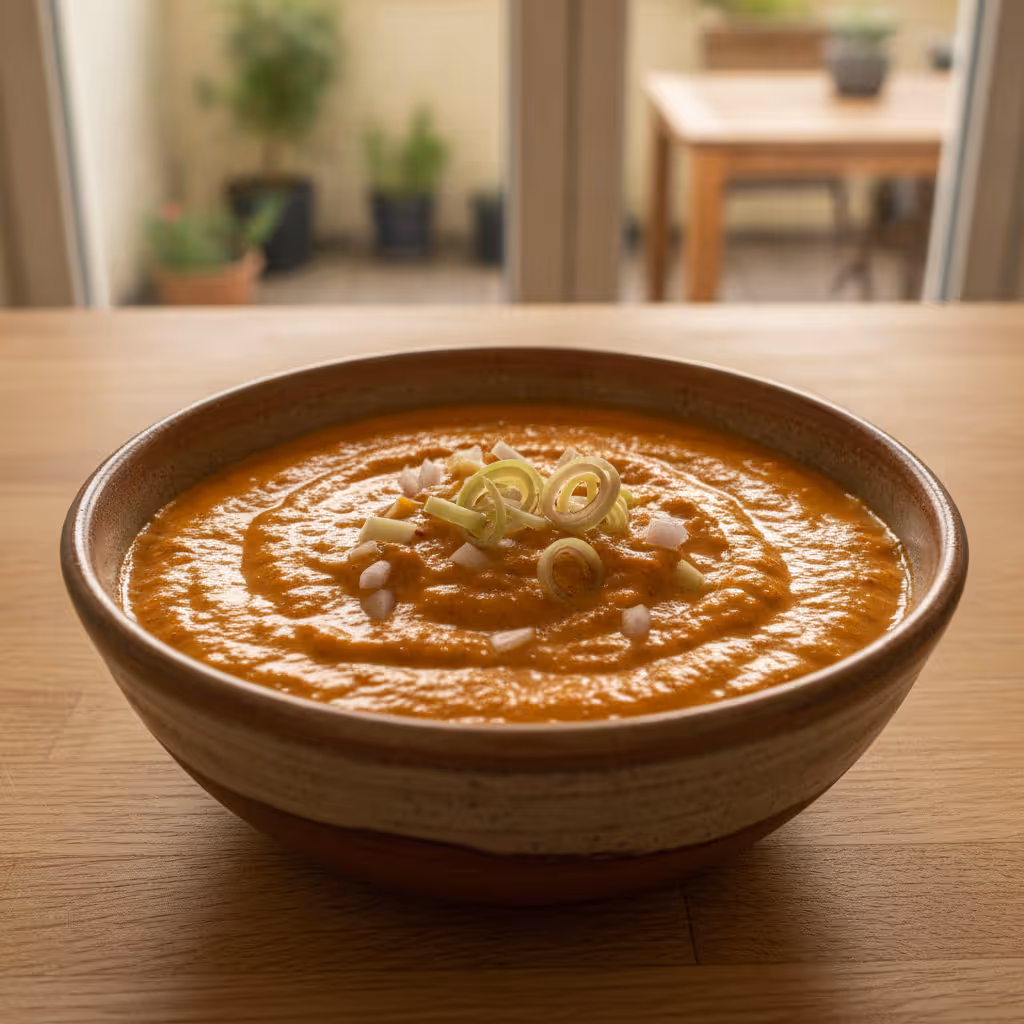 Curry-Dip, fertig angerichtet