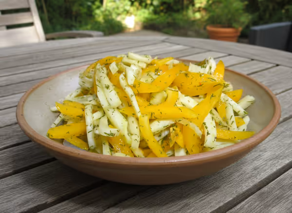 Fenchel-Paprika-Salat