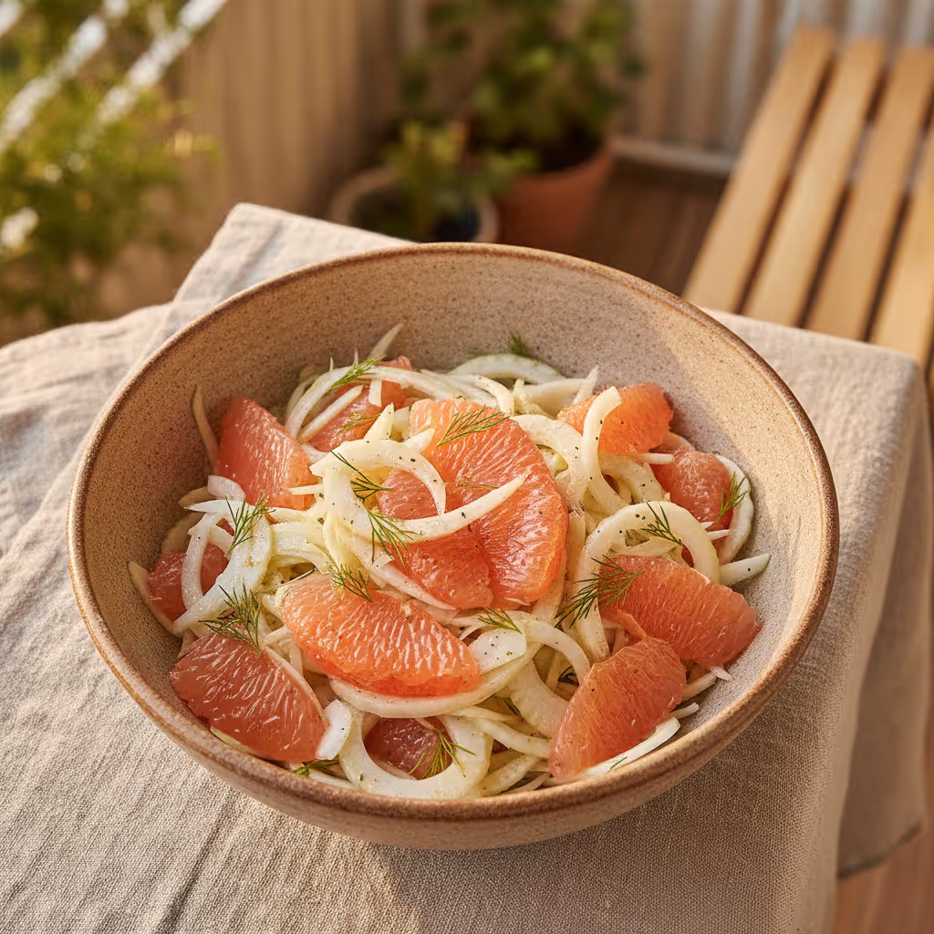 Grapefruit-Fenchel-Salat