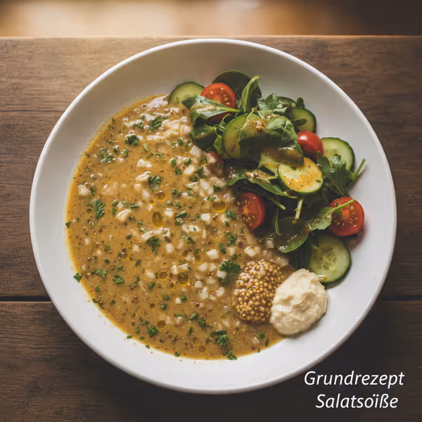 Grundrezept Salatsoße