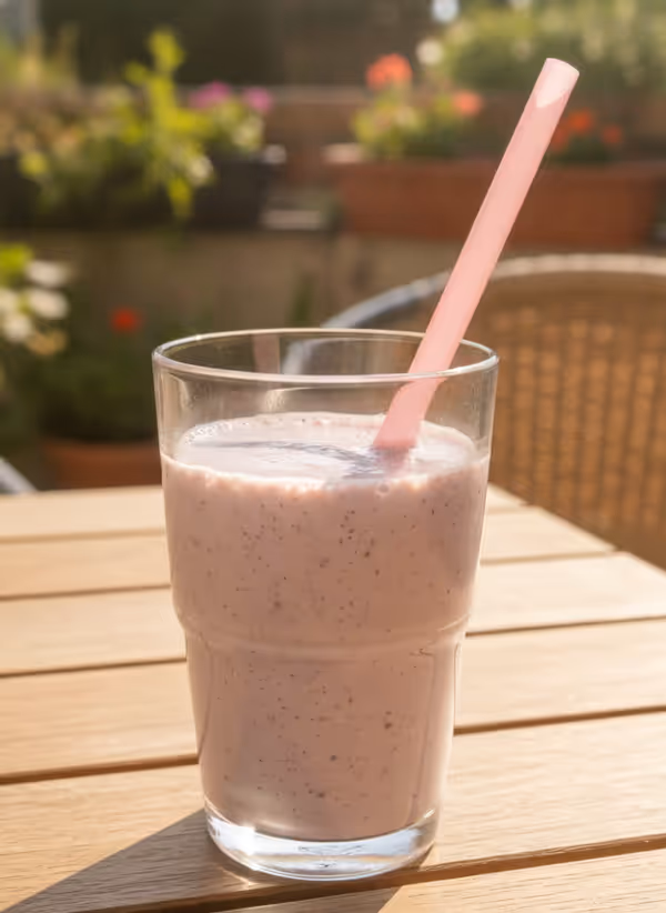 Heidelbeer Milchshake