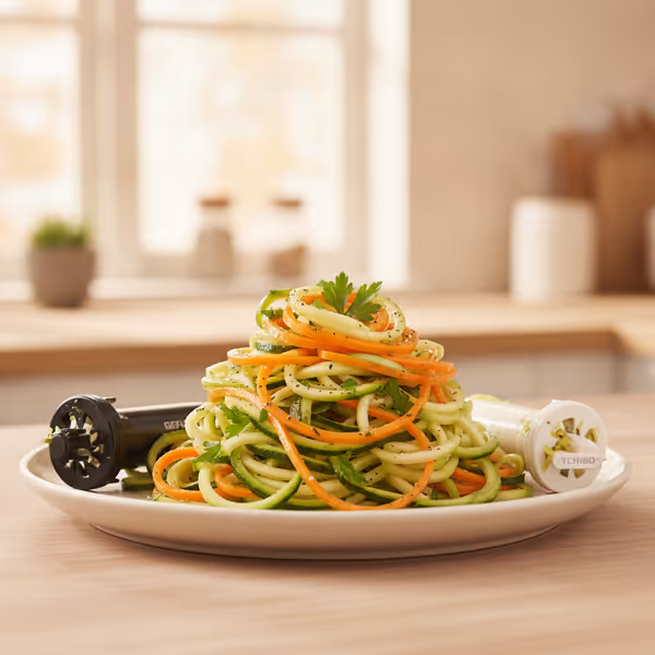 Im Test: Gemüse-Spaghetti-Schneider