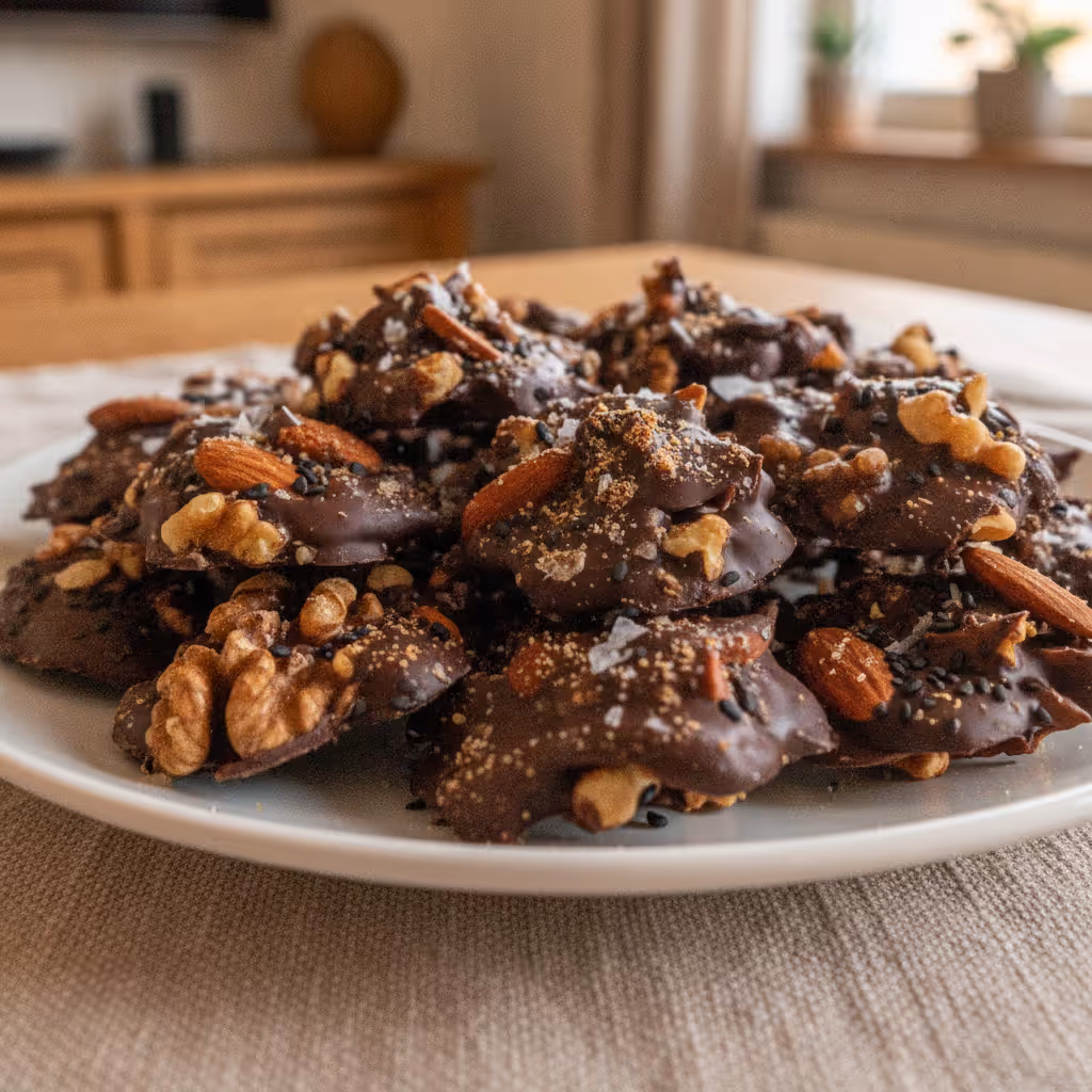 Schoko-Crossies, fertig angerichtet