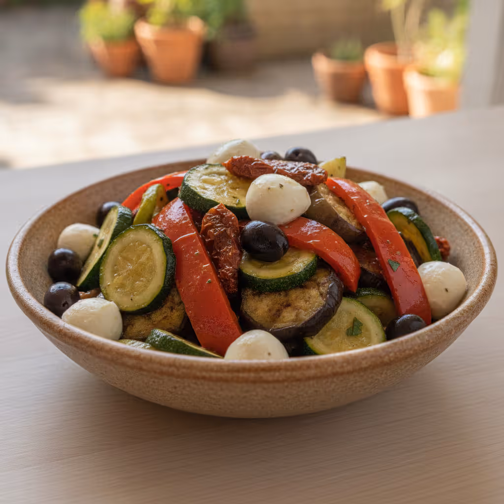 Mediterraner Gemüsesalat