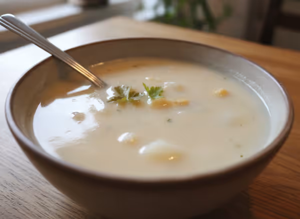 Spargelcremesuppe
