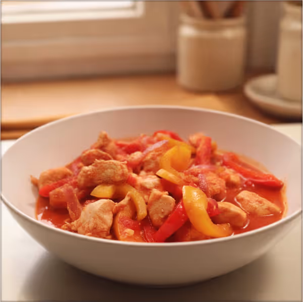 Tandoori-Hähnchen mit Paprika