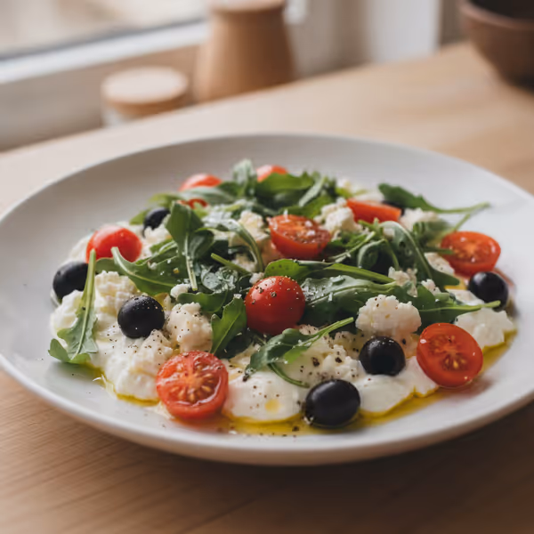 Tomaten Rucola Joghurt