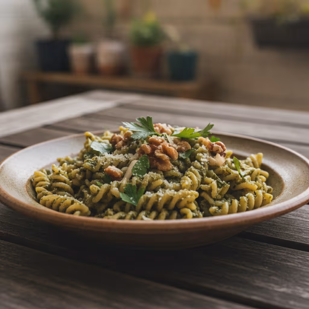 Walnuss-Petersilien-Pesto