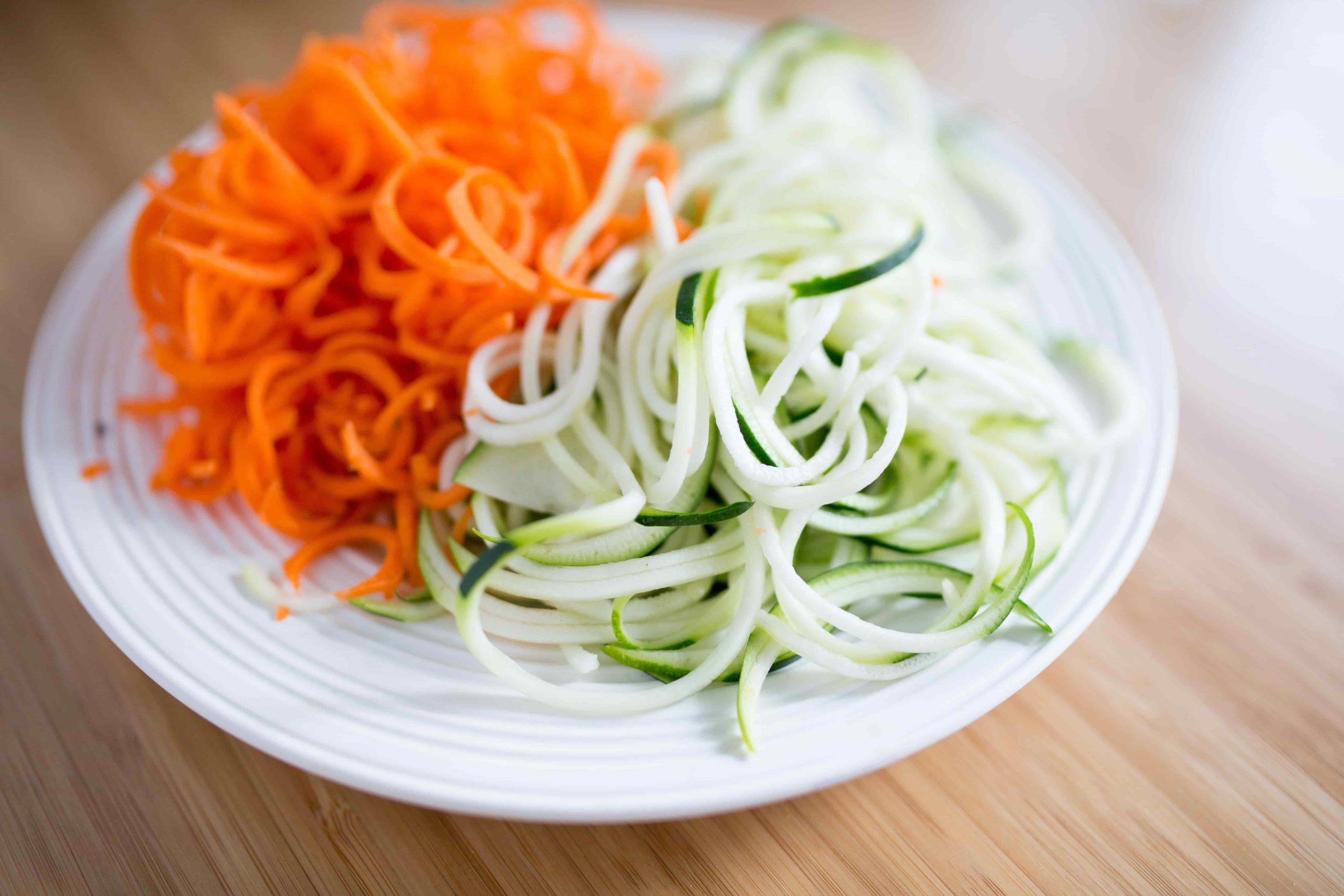 Zoodles (Spaghetti aus Zucchini)